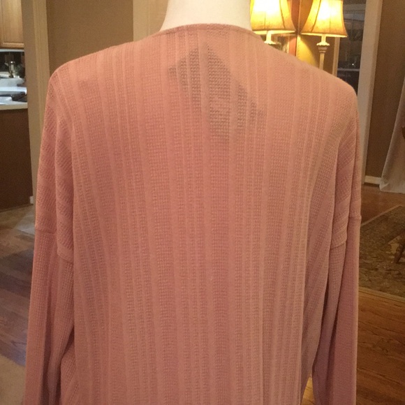 Staccato LS Lightweight Dusty Rose Cardigan - Picture 8 of 12